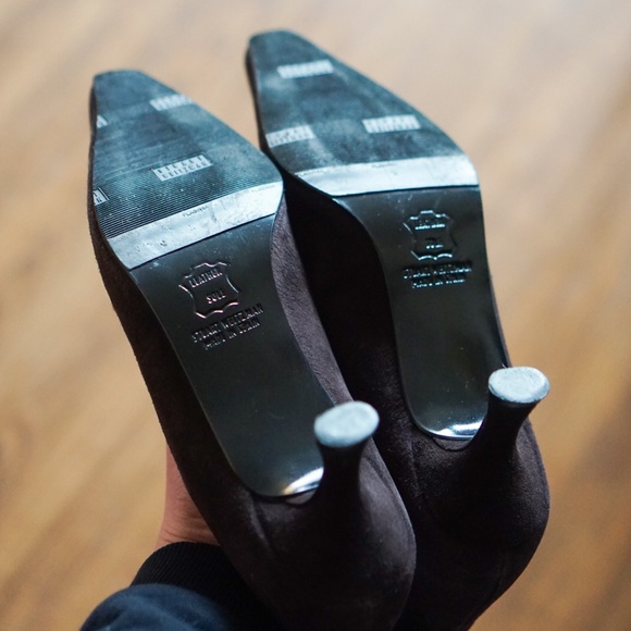 [SOLD] EUC Stuart Weitzman Emphasis Suede Boots - Picture 3 of 4